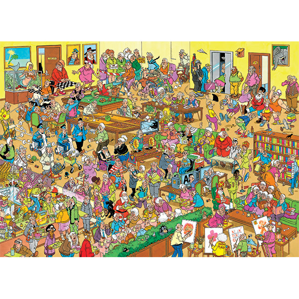 PFG The Retirement Home / La maison de retraite, JVH (1500pcs) (Usage/Used - PUZZLES FOR GOOD)
