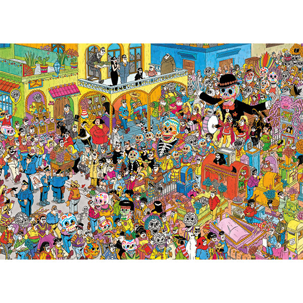 Pfg Dias de Los Muertos, JVH (1000pcs) (utilisation / utilisée - puzzles pour de bon)