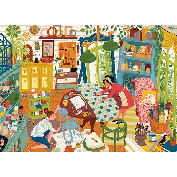 Atelier de surcyclage, Juliana Oakley (1000 pièces)