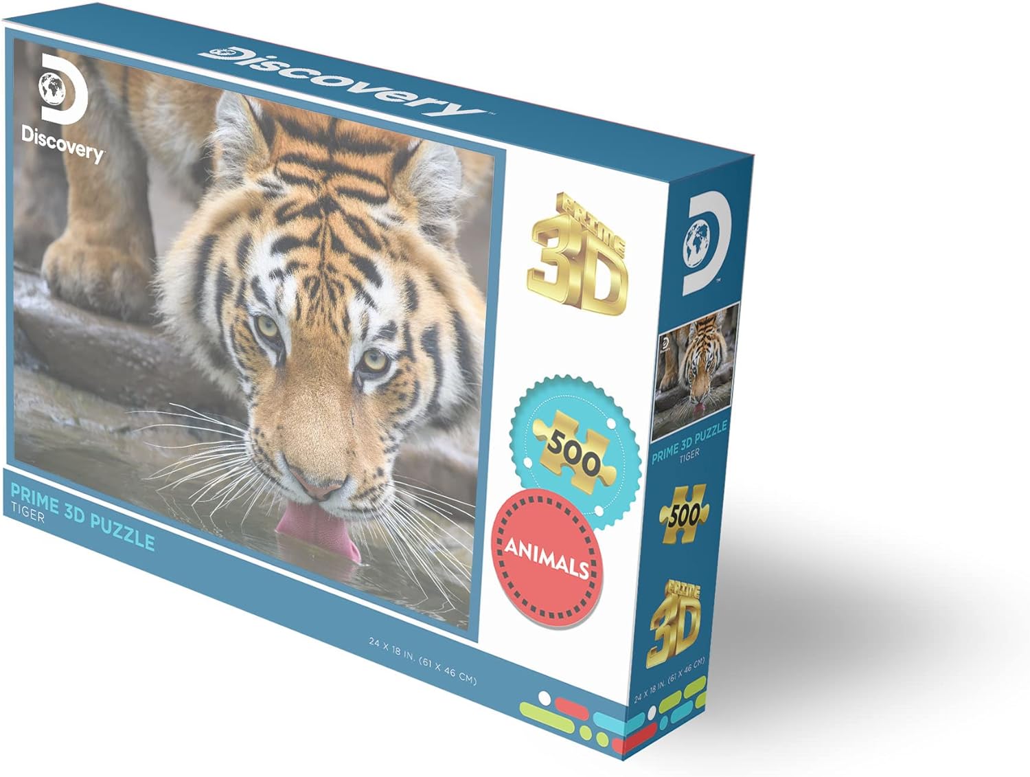Discovery - Tiger (3D Puzzle) (500pcs)