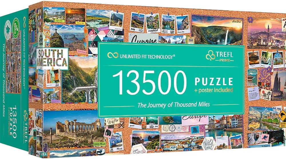 The Journey of Thousand Miles (13500pcs)