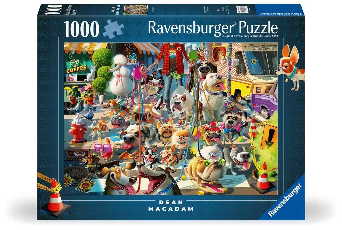 Ravensburger The Dog Walker, Dean MacAdam (1000pcs)