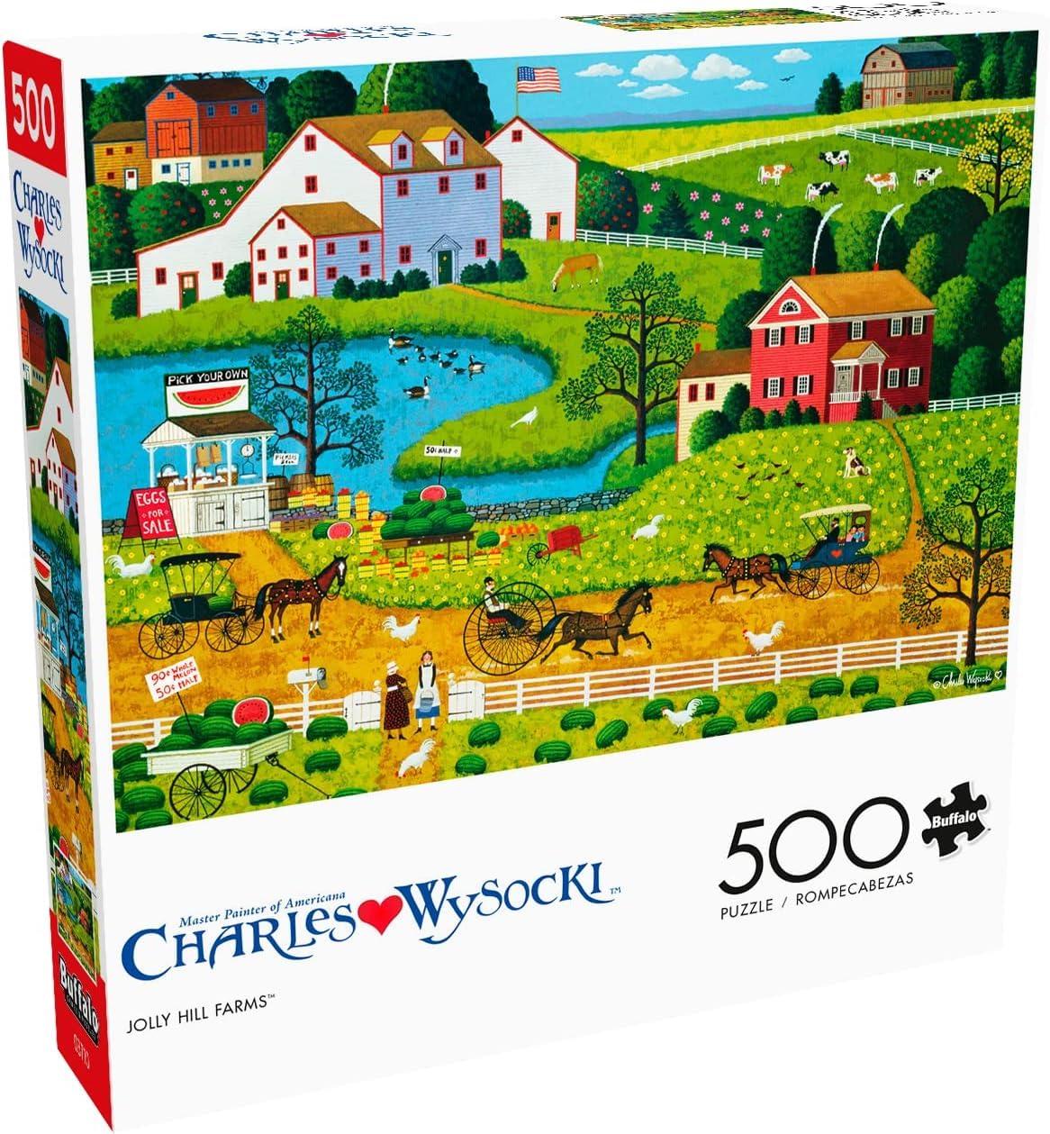 PFG Jolly Hill Farms, Charles Wysocki (Usage/Used - PUZZLES FOR GOOD)
