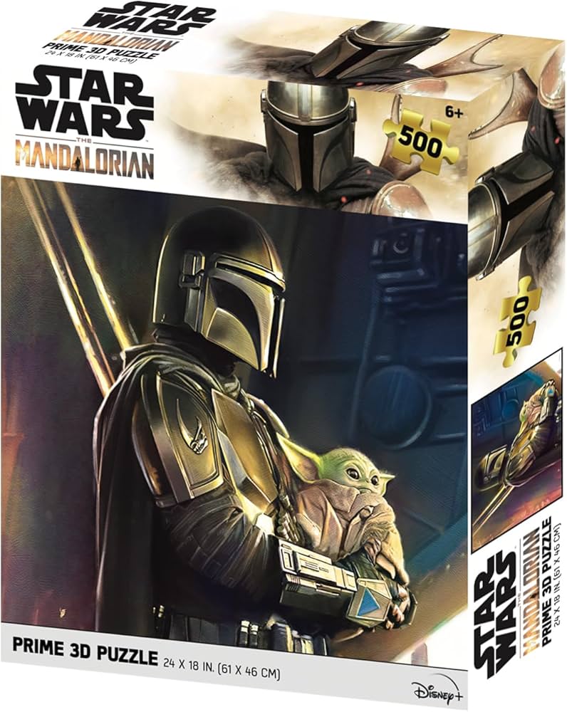 Star Wars - The Mandalorian (3D Puzzle) (500pcs)