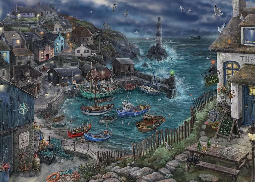 Escape de Ravensburger: Le village de pêcheurs (759pcs)