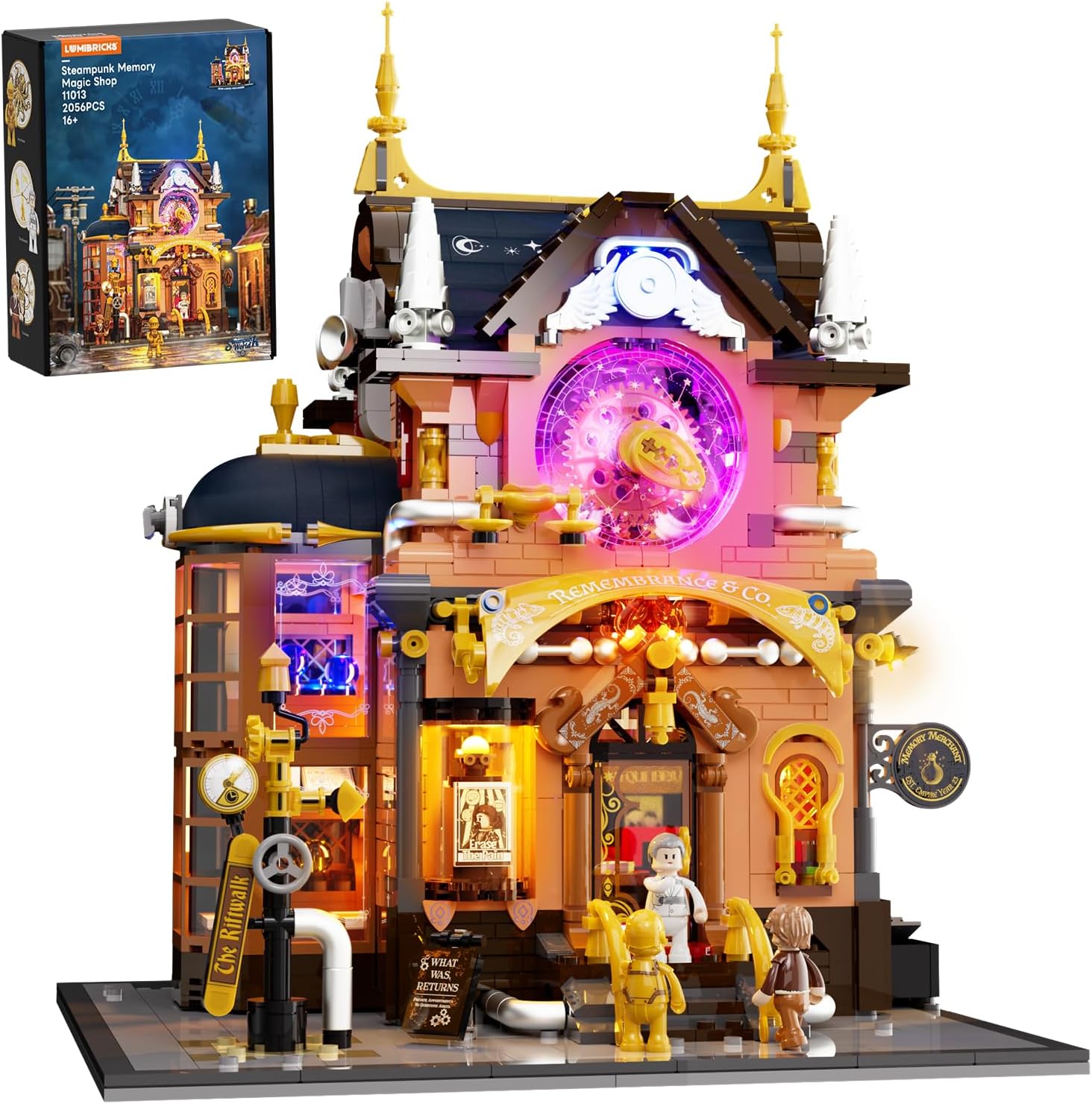 Lumibricks - Steampunk Memory Magic Shop