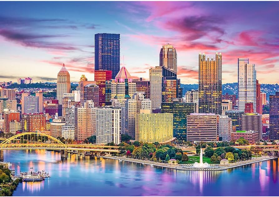 Pittsburgh, Pennsylvania (1000pcs)