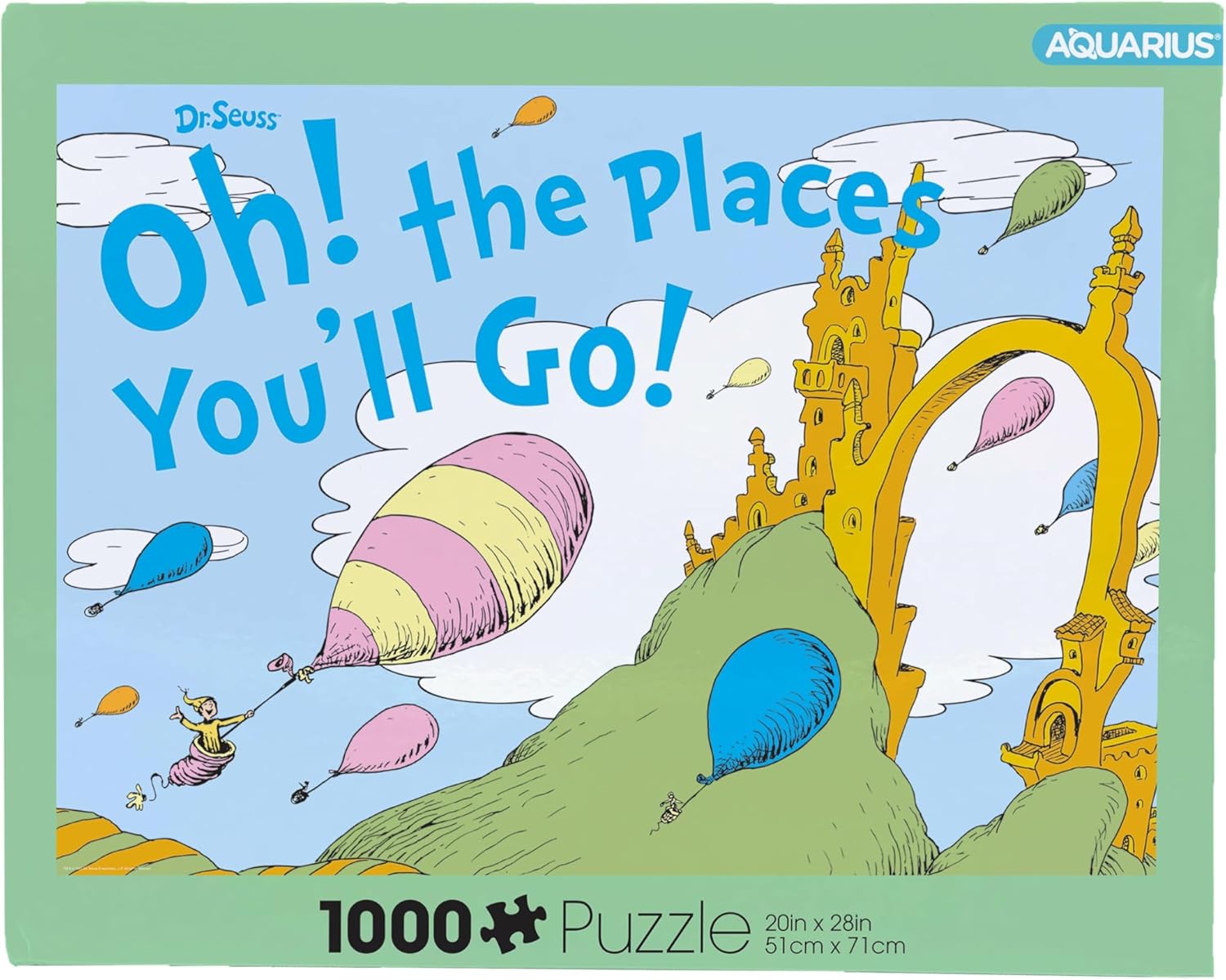 Dr. Seuss - Cat in the Hat - Oh, The Places You'll Go! (1000pcs)