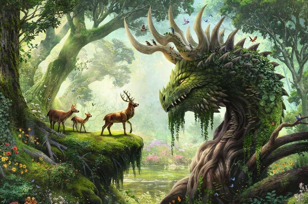 Ravensburger The Forest Dragon Awakes (3000pcs)