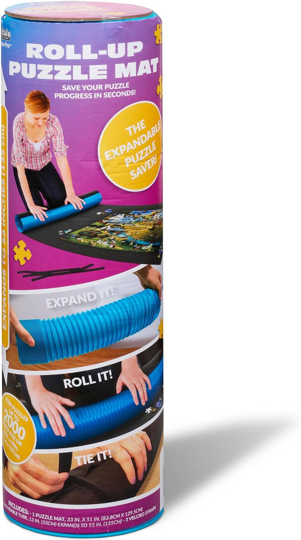 Jumbo Roll-Up Puzzle Mat (up to 2000pcs)