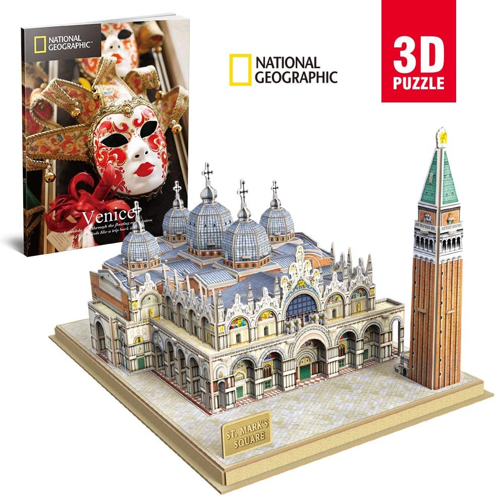 National Geographic Venise - Saint-Marc (Puzzle 3D) (107pcs)
