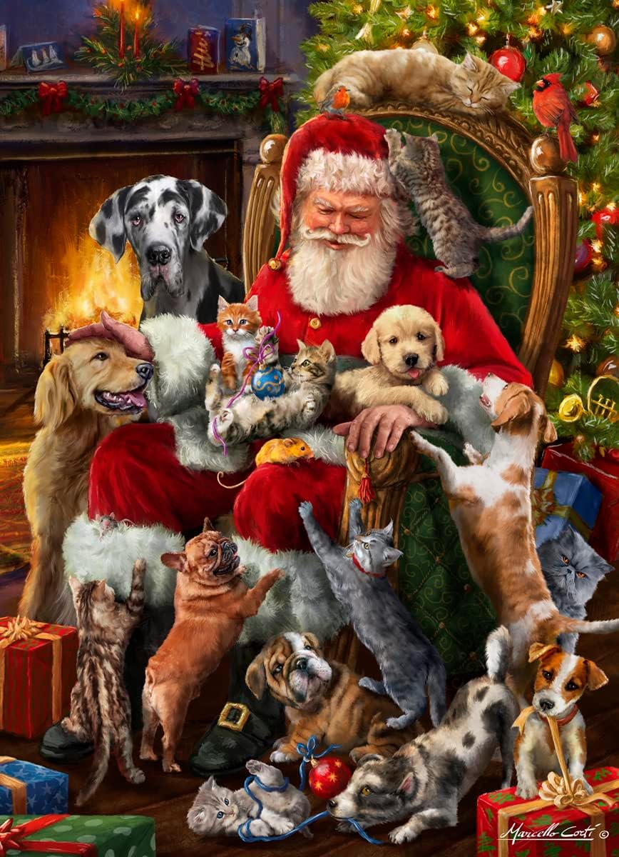 Santa's Little Friends, Marcello Corti (1000pcs)