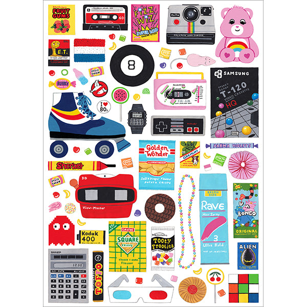 Dans les années 80 (1000pcs)