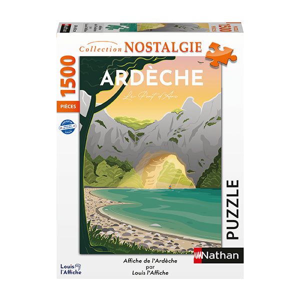 Collection Nostalgie - Affiche de l'Ardeche (1500pcs)