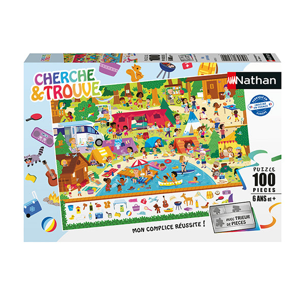 Cherche & Trouve - Au Camping (100pcs)