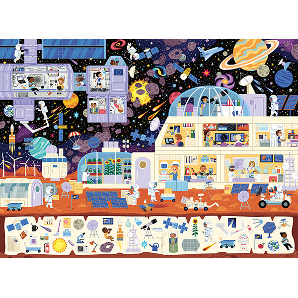 Cherche & Trouve - Dans L'Espace (150pcs)