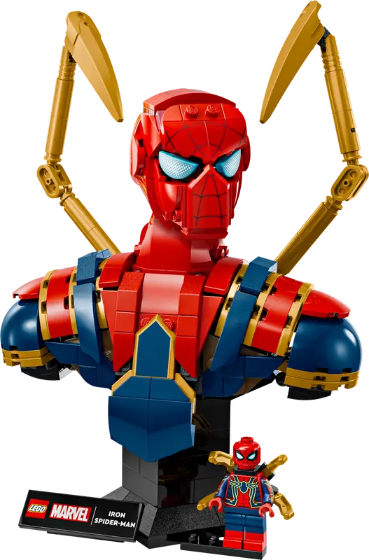 LEGO® - Marvel - Iron Spider-Man Bust