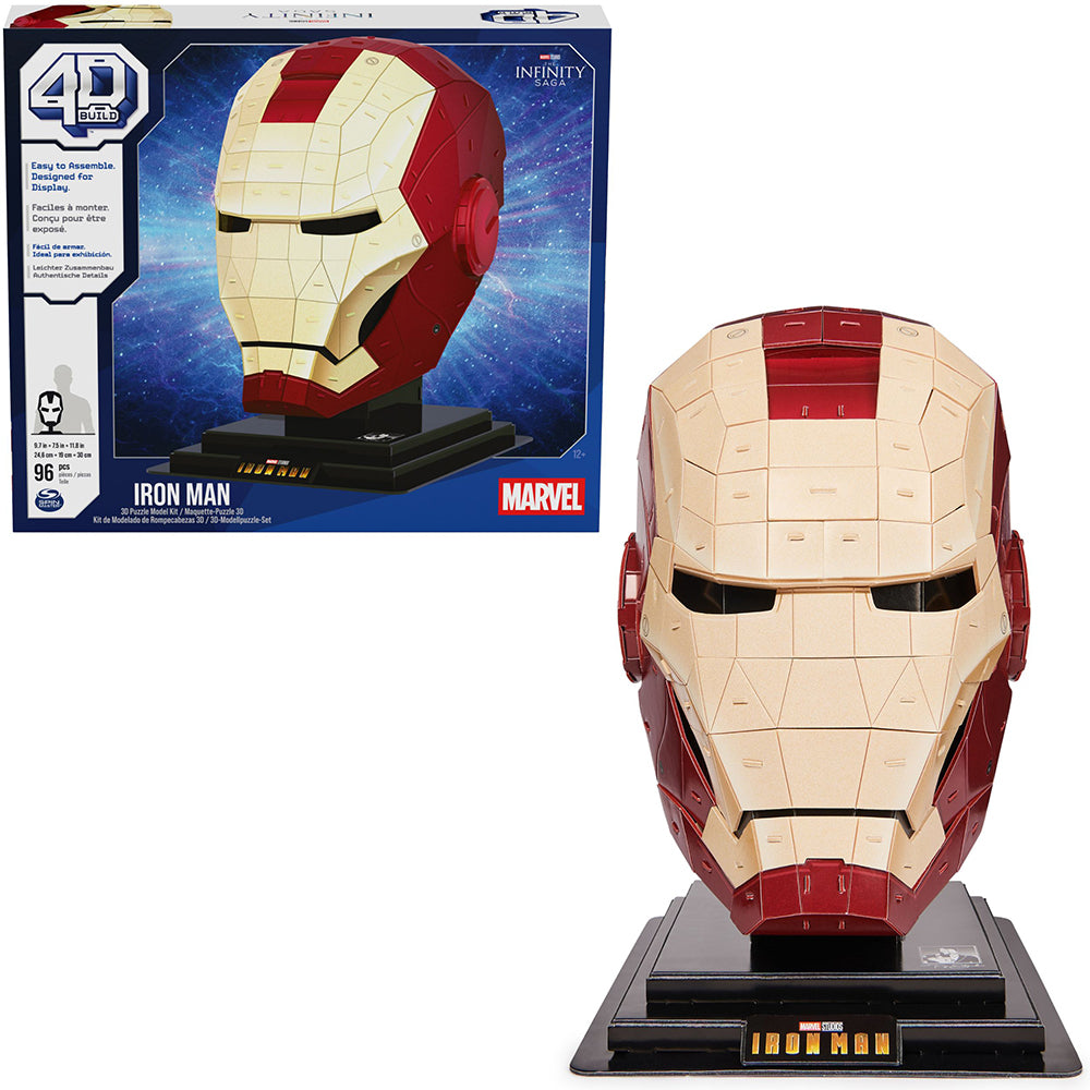 4D Build- Marvel - Iron Man Helmet