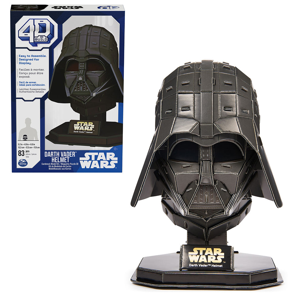 4d Build - Star Wars - Casque Dark Vador