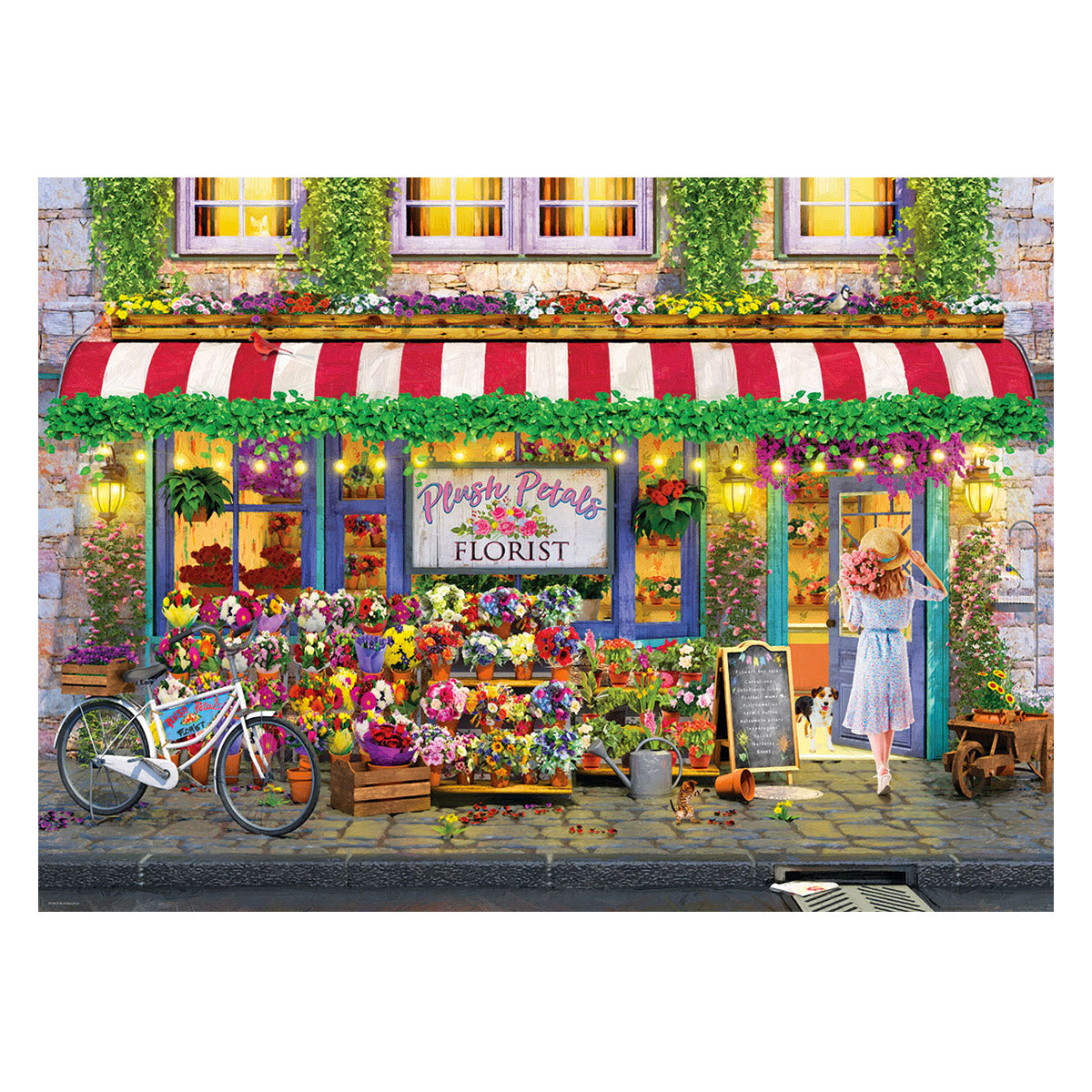 PFG Plush Petals Flower Shop, Paul Normand (Usage/Used - PUZZLES FOR GOOD)