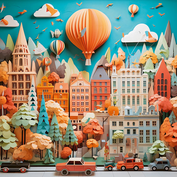 DMG Paper Like - Townscape (1000pcs) (DAMAGED BOX)