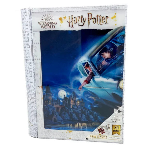 3D - Harry Potter - Harry Potter & Ron Flying over Hogwarts - Collectable Tin Book (300pcs)