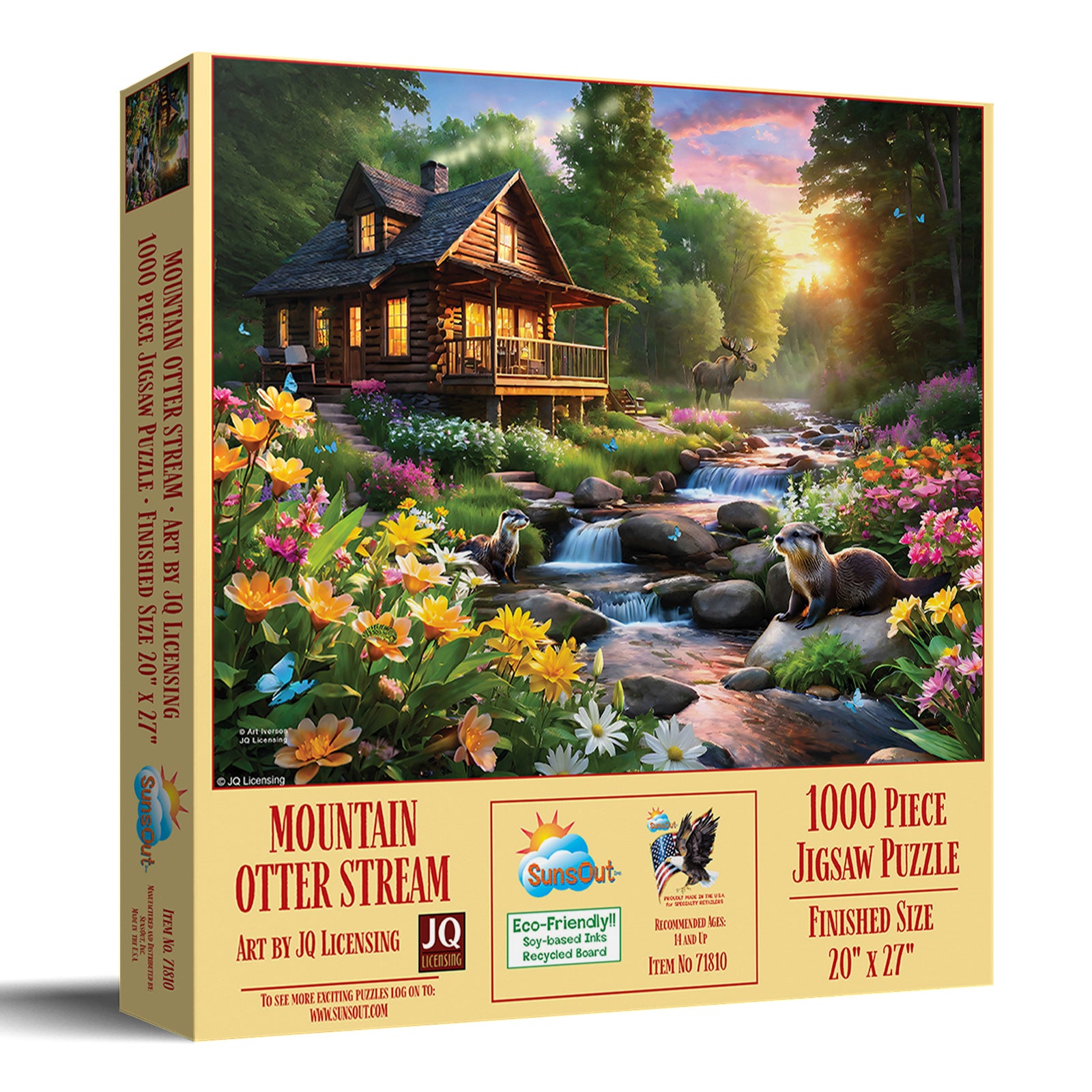 Mountain Otter Stream (1000pcs)