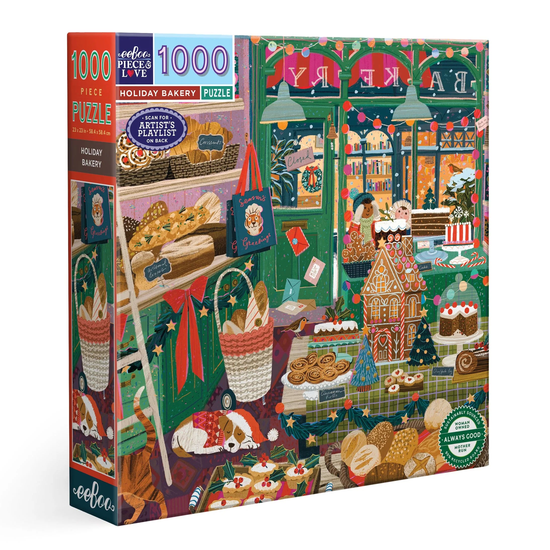 Pâtisserie de Noël (1000 pièces) 