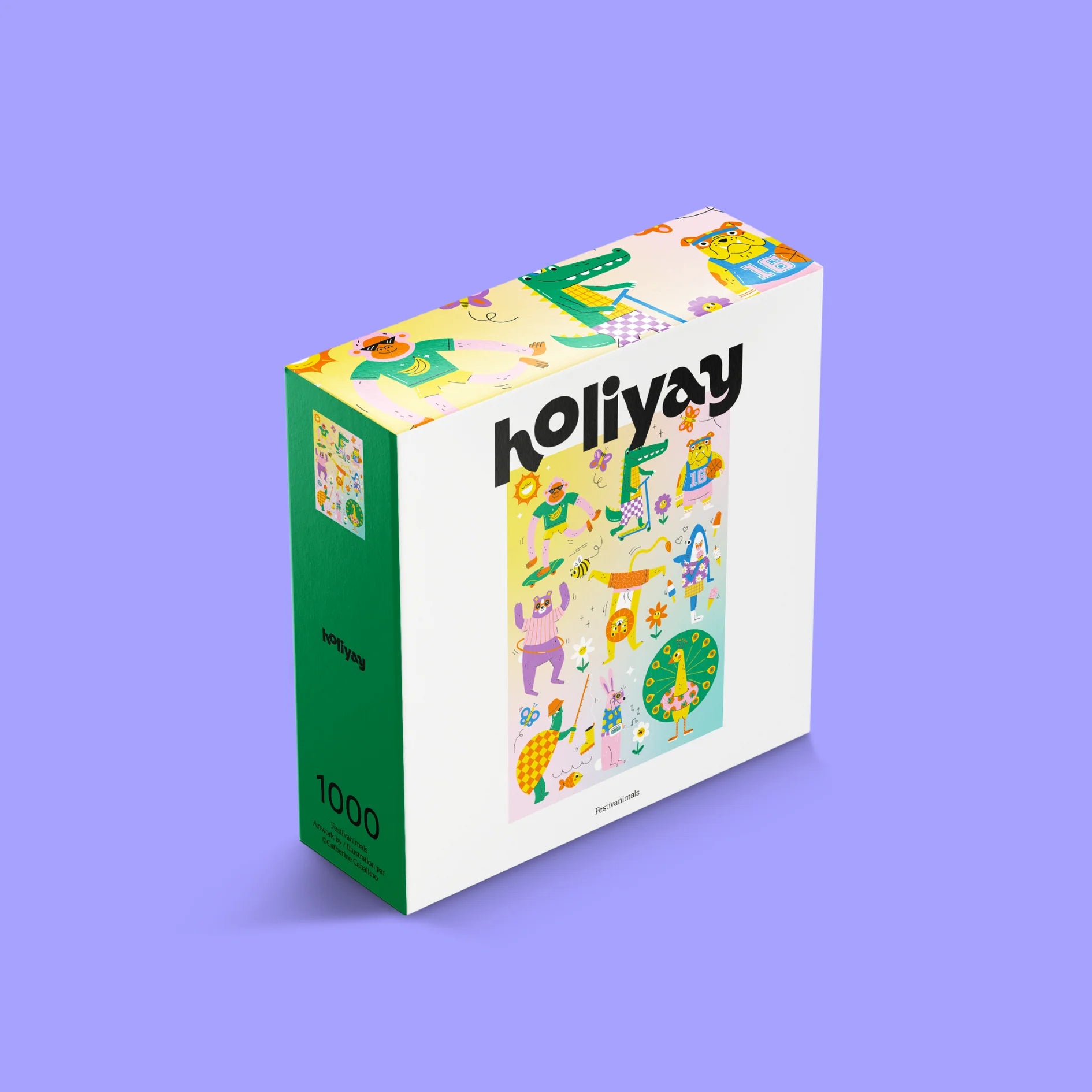 Festivanimals, Animaux Festivals, Catherine Caballero (1000pcs)