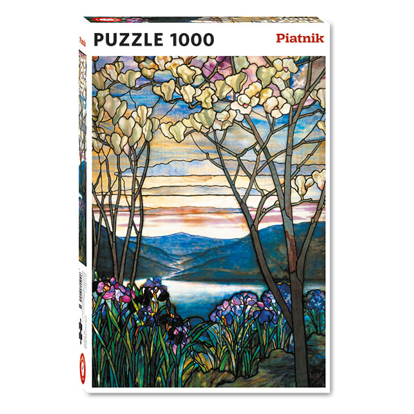 Magnolias & Irises, Tiffany