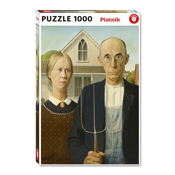 Grant Wood American Gothic (1000pcs)
