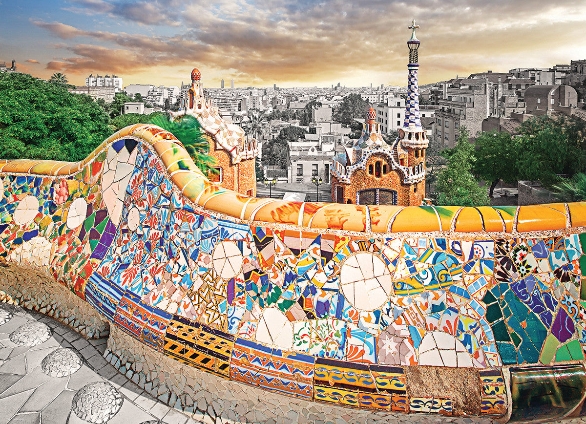 Collection PFG City - Barcelone Park Güell (utilisation / utilisée - Puzzles pour de bon)
