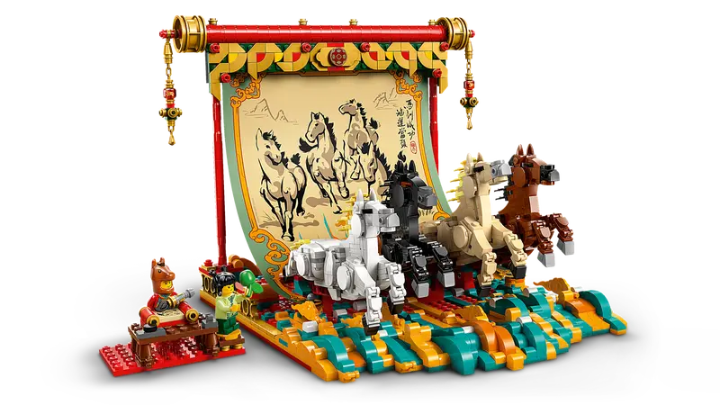 LEGO® - Chinese Festival - Galloping Horse Canvas