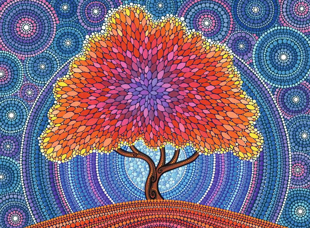 Ravensburger Color votre monde - Tree of Life (500pcs)