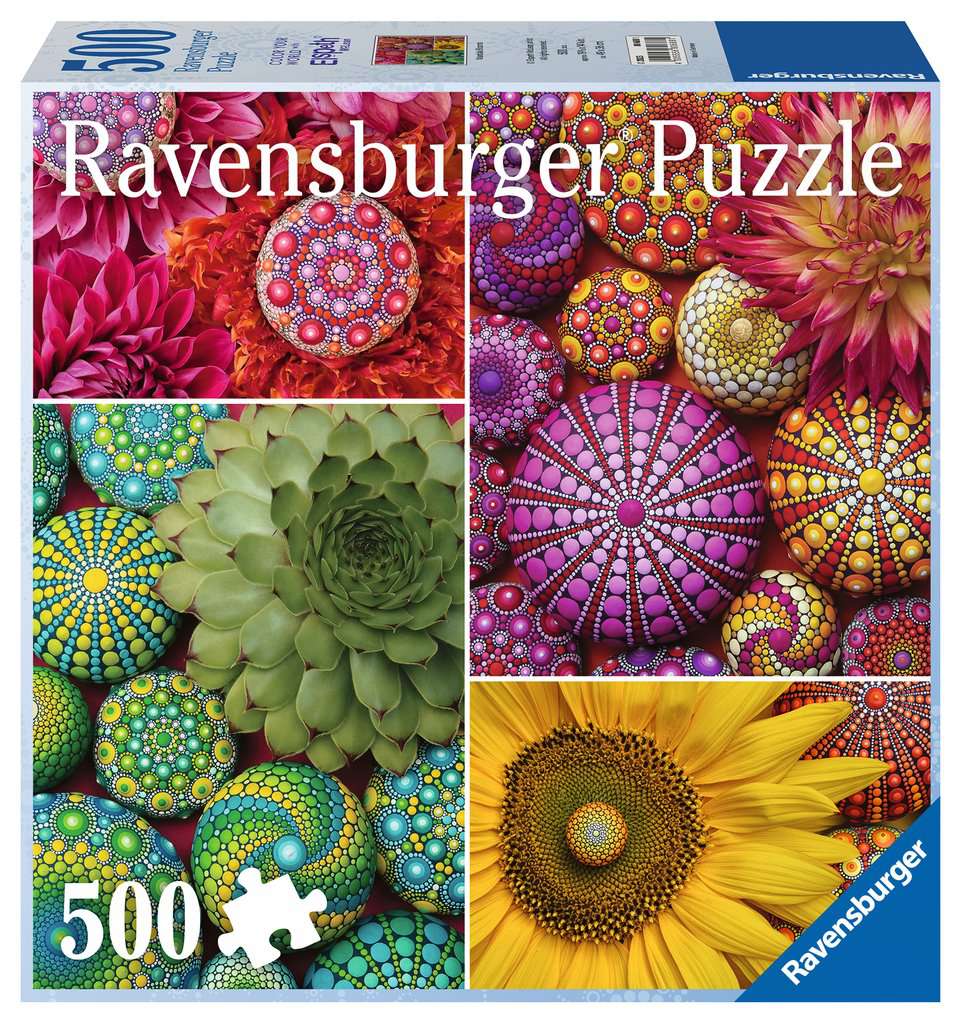 Ravensburger Color votre monde - Mandala Blooms (500pcs)