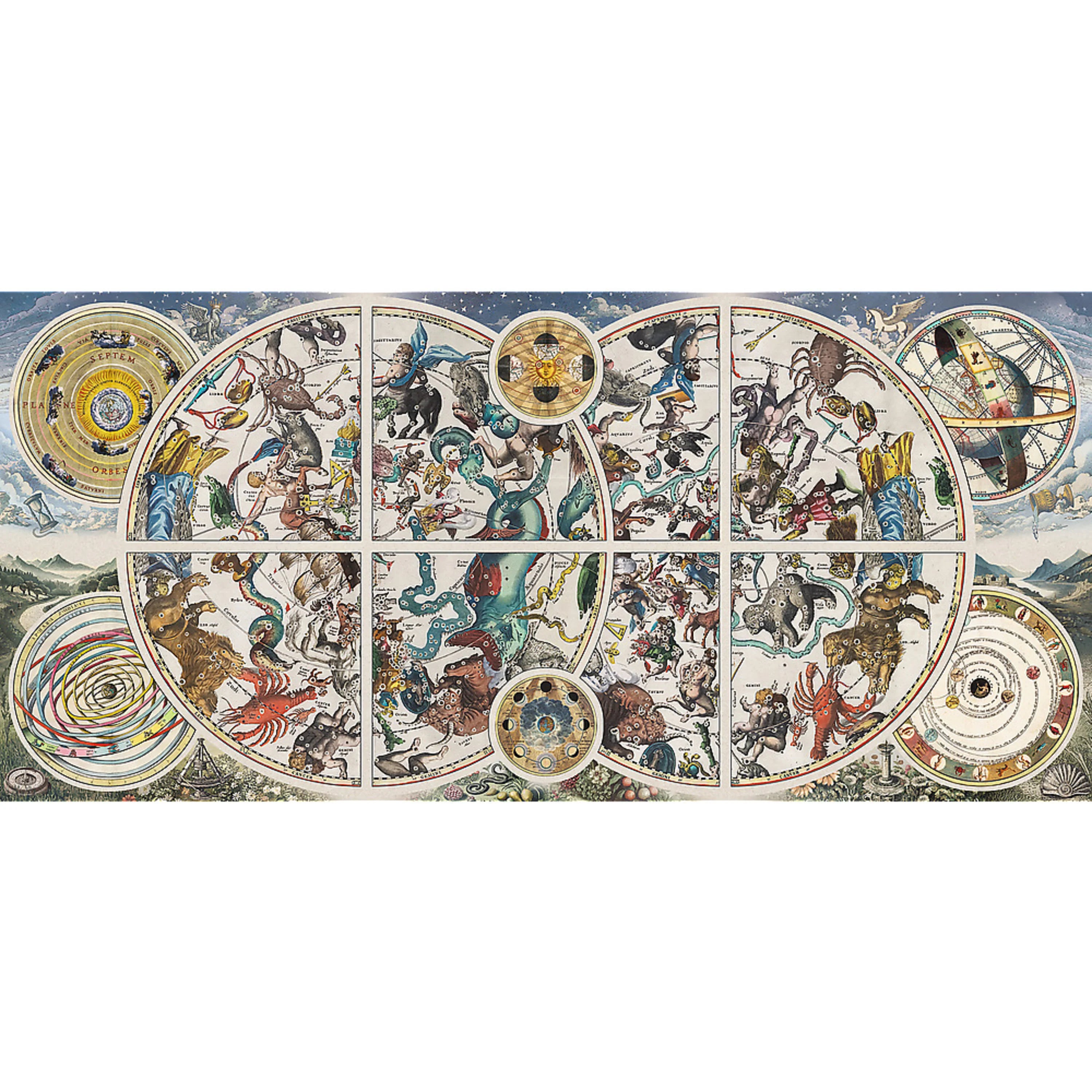 Ancient Celestial Maps (9000pcs)