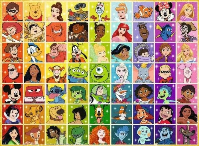 Ravensburger Disney & Pixar - Colour Palette (500pcs)