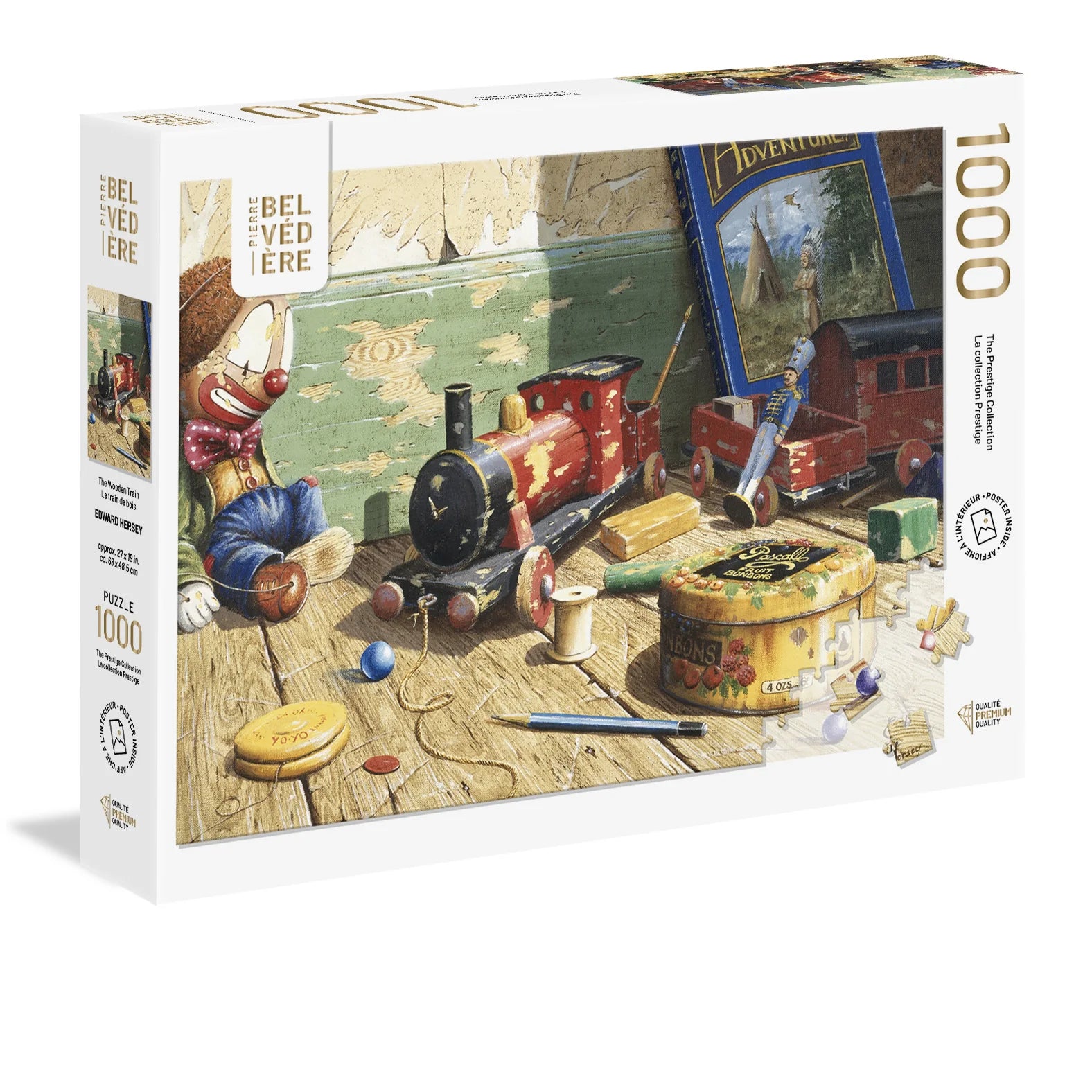 Prestige Collection - The Wooden Train (1000pcs)