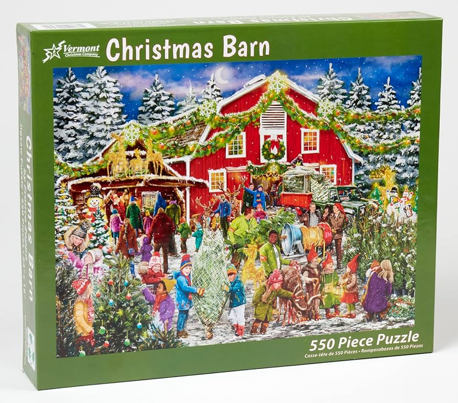 Christmas Barn (550pcs)