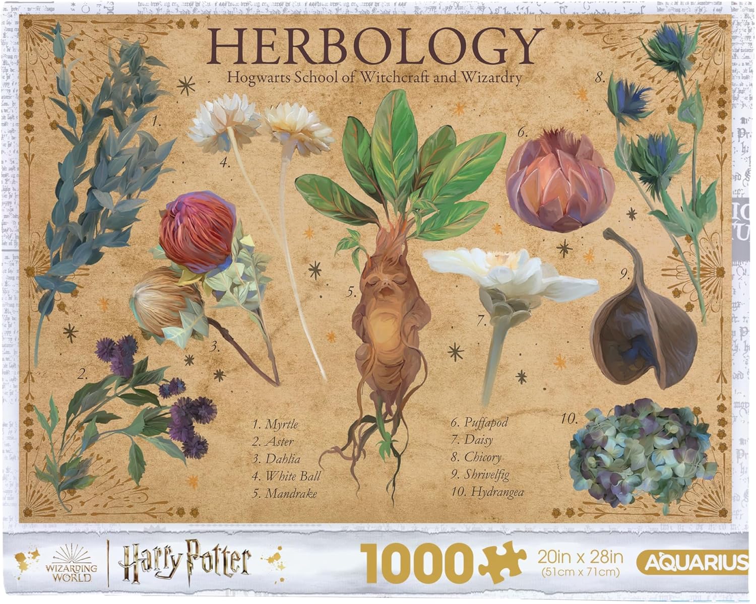 Harry Potter - Herbology (1000pcs)