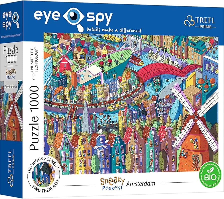 Sneaky Peakers - Amsterdam - Eye Spy (1000pcs)