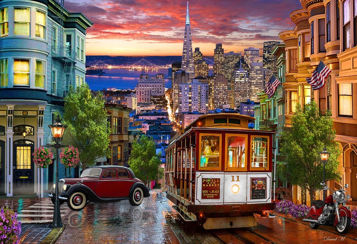 San Francisco Evening, David MacLean (100pcs)