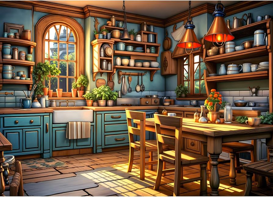 PFG Warm Kitchen (Usage/Used - PUZZLES FOR GOOD)