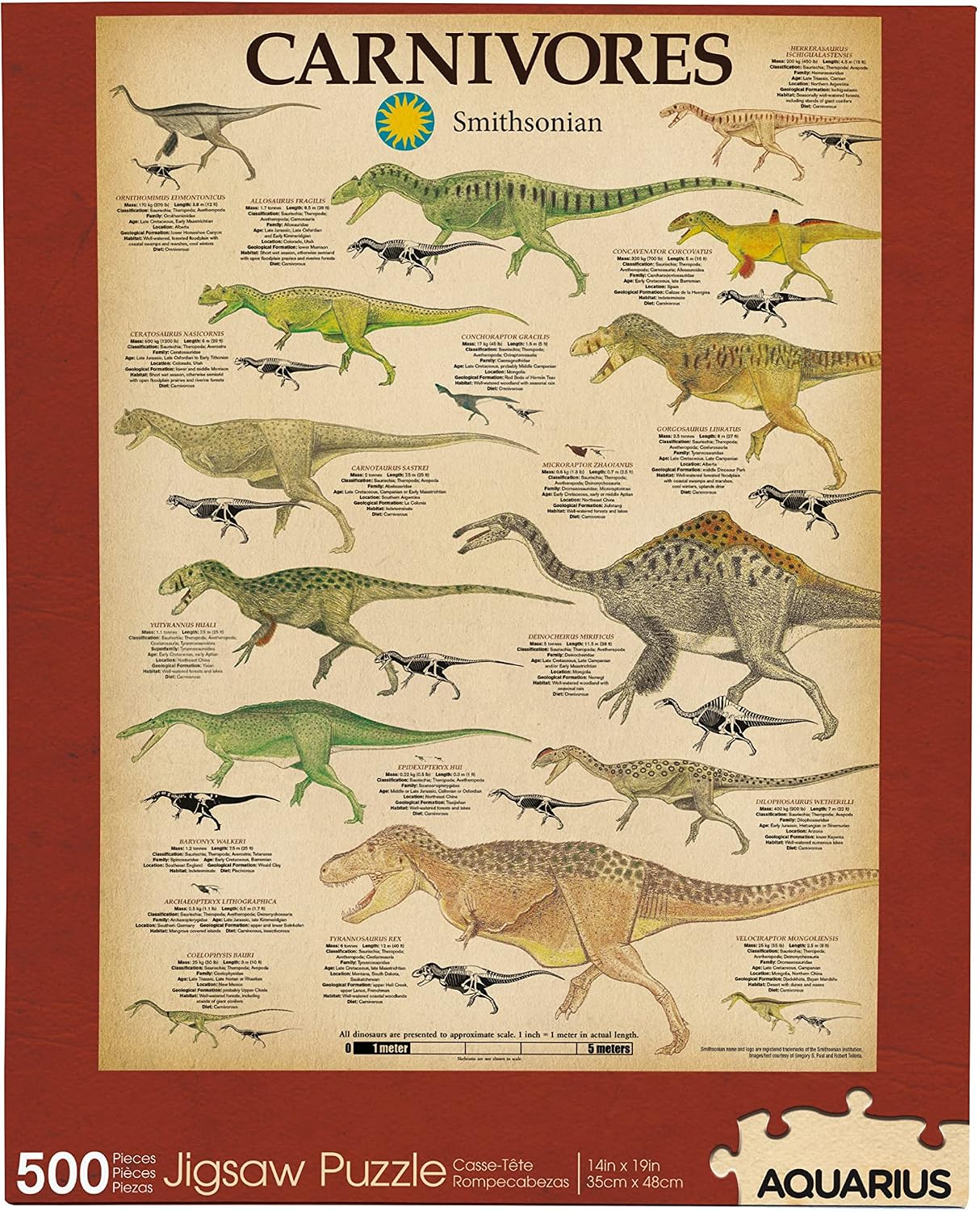 Smithsonian - Carnivores (500pcs)