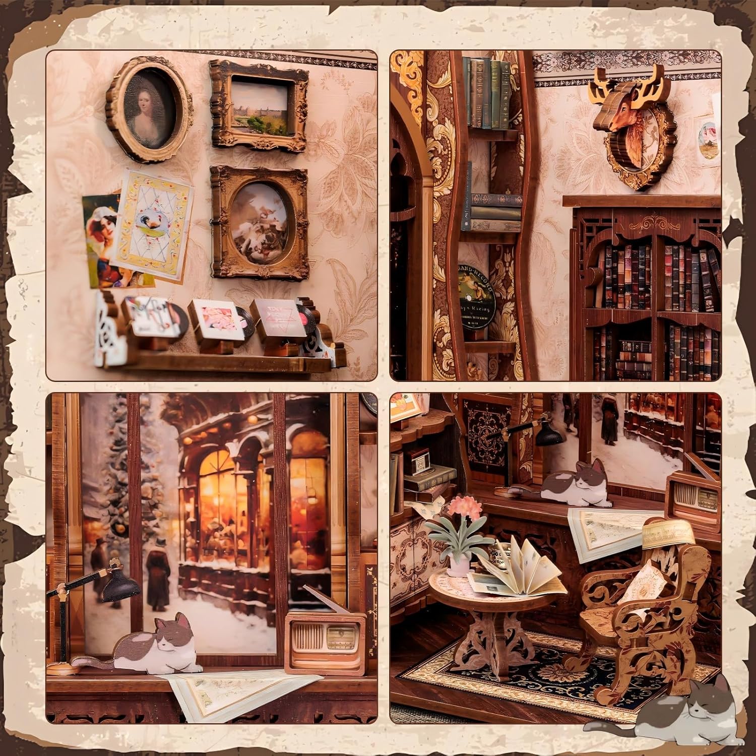 Book Nook - Book Shop Memories (Wood)