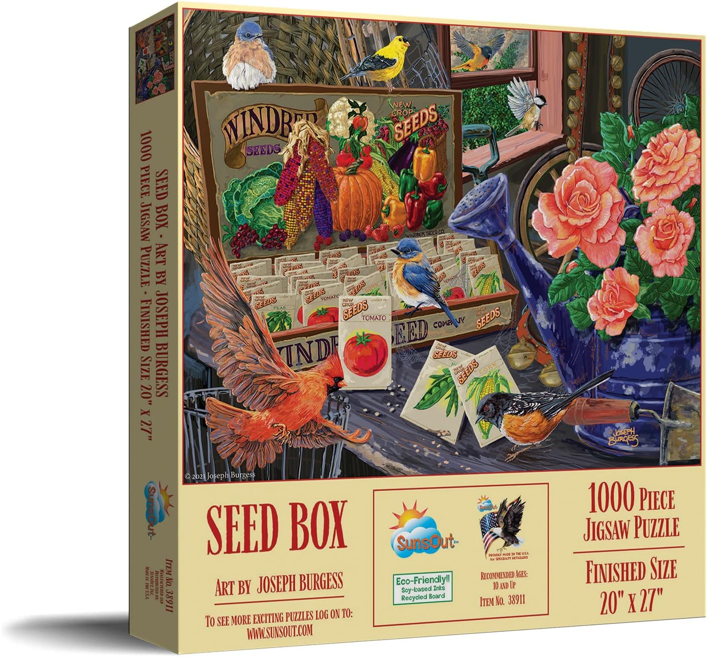 Seed Box, Joseph Burgess (1000pcs)