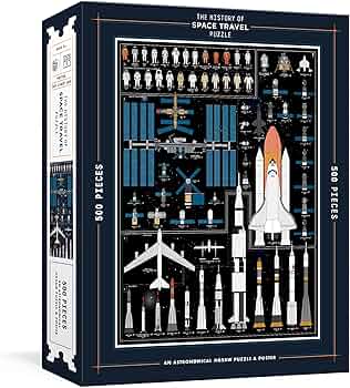 PFG The History of Space Travel (Usagé/Used - PUZZLES FOR GOOD)