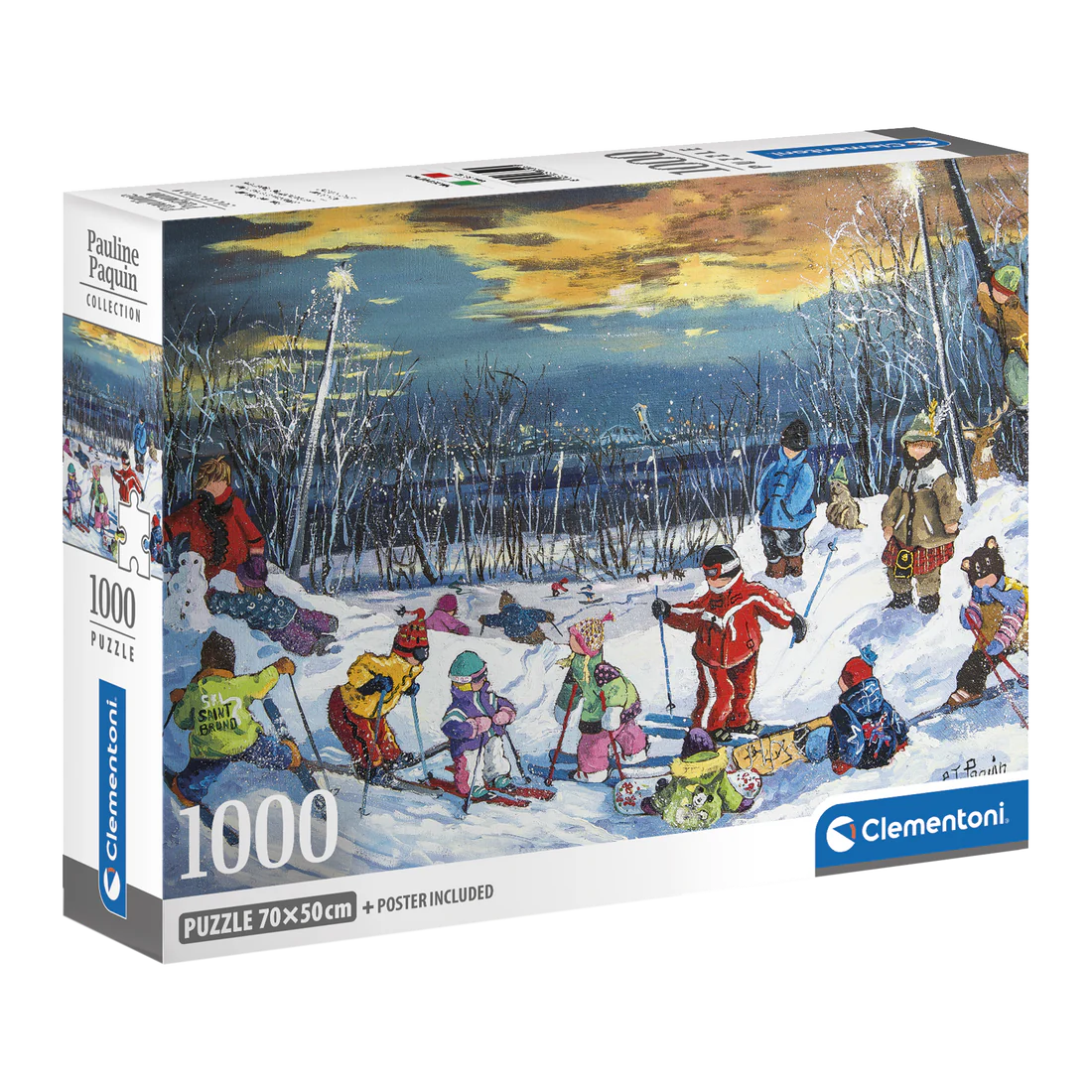Allons skier ensemble - Allons Skier Ensemble, Pauline Paquin (1000pcs)