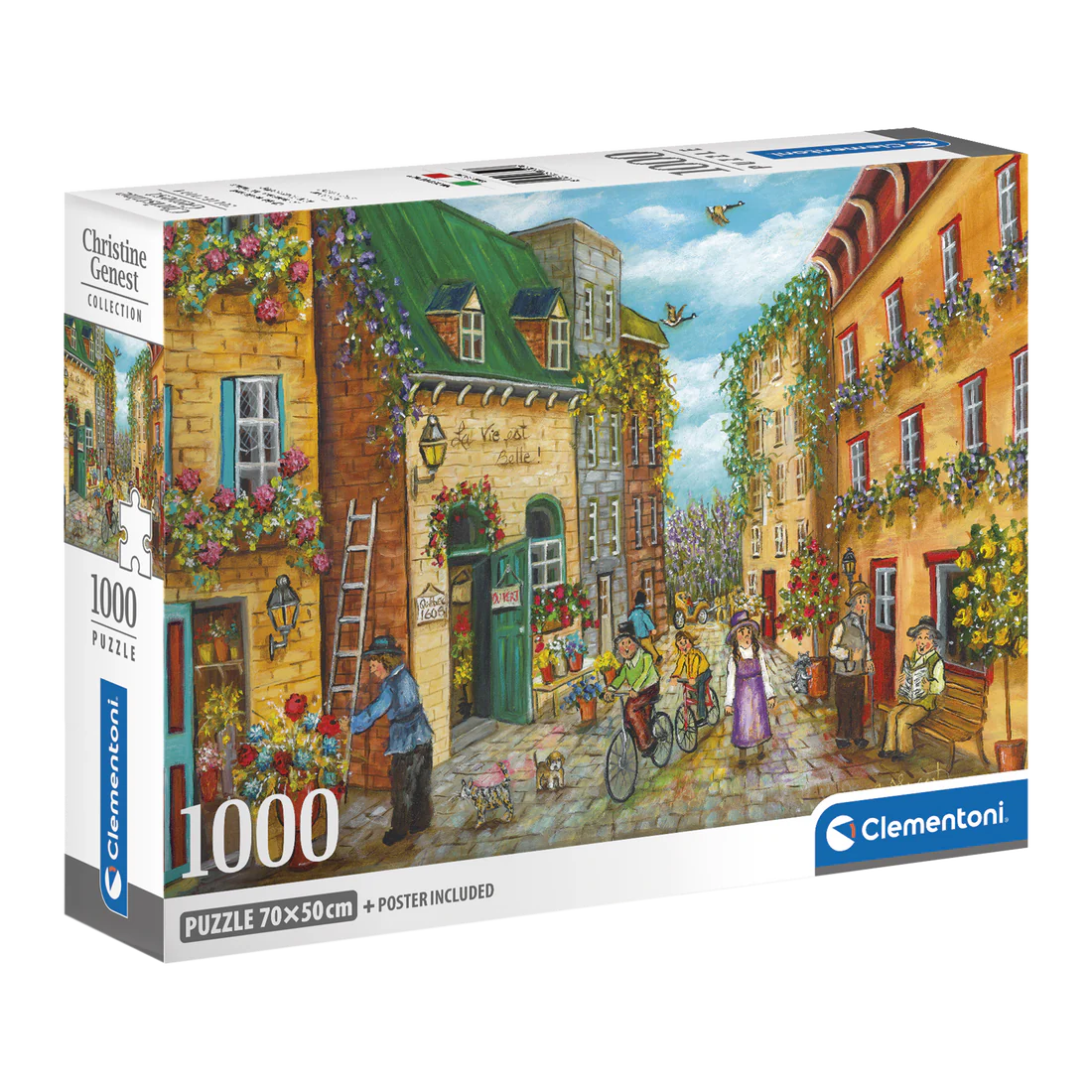 The 1001 Flower Alley - La ruelle aux 1001 fleurs, Christine Genest (1000pcs)