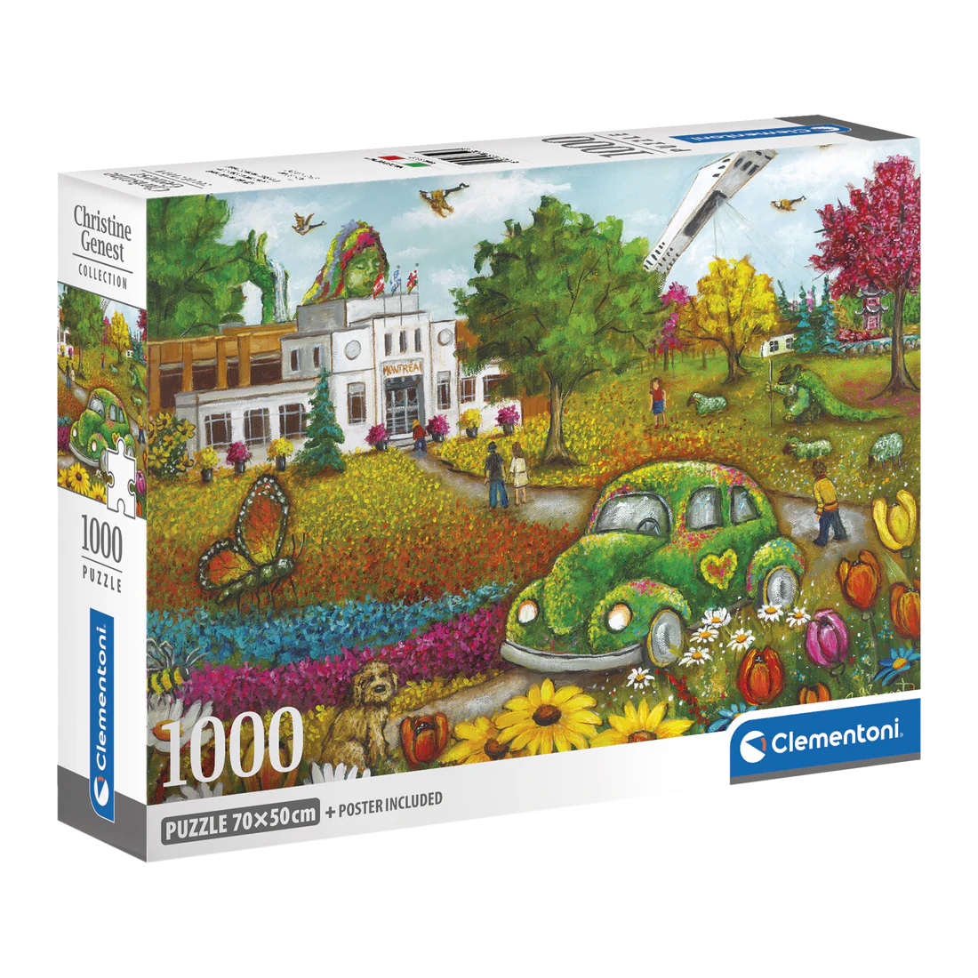 The Botanical Garden - Le jardin botanique, Christine Genest (1000pcs)